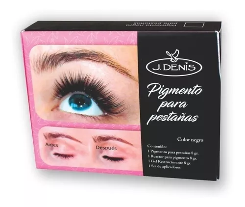 Pigmento negro p/pestañas